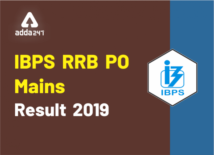 IBPS RRB PO Mains Result 2019