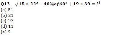 IBPS PO Mains Quantitative Aptitude Quiz 1st November 2019_11.1