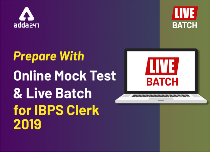 Prepare With Online Mock Test And Live Batch For IBPS