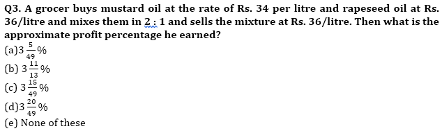 IBPS SO Quantitative Aptitude Quiz: 25th December 2019_3.1