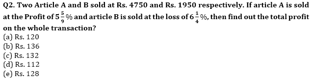 IBPS SO Quantitative Aptitude Quiz: 27th December 2019_3.1