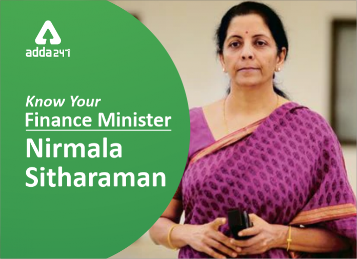 Nirmala Sitharaman Meet The First Full Time Women Finance