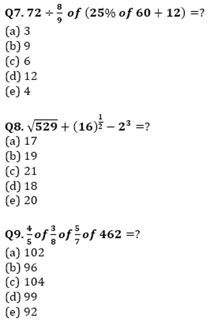 SBI Clerk Prelims Quant Daily Mock: 29th January 2020_6.1