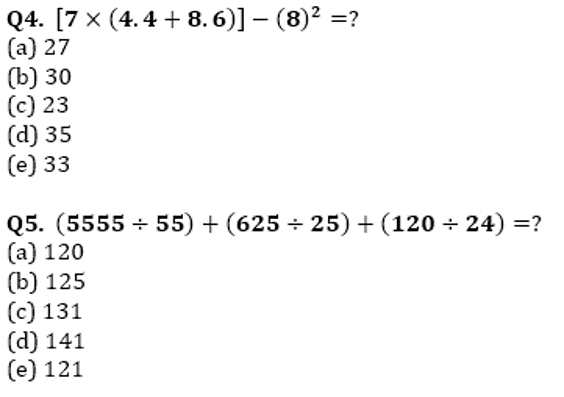 SBI Clerk Prelims Quant Daily Mock: 1st February 2020_4.1