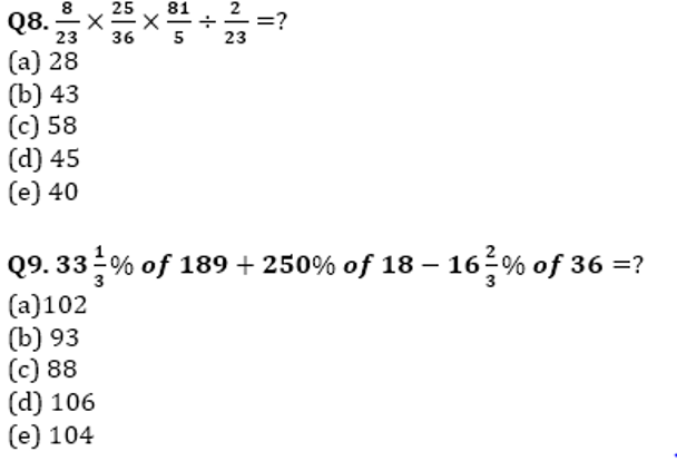 SBI Clerk Prelims Quant Daily Mock: 12th February 2020_6.1