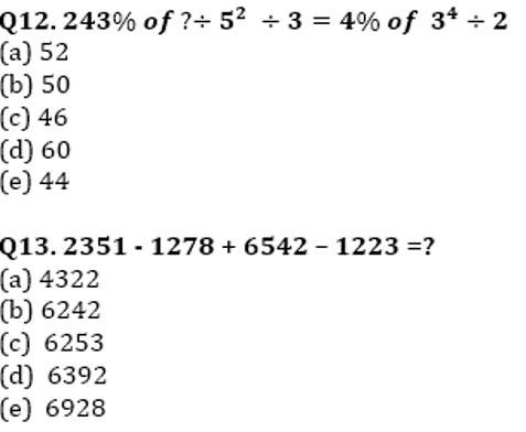 SBI Clerk Prelims Quant Daily Mock: 12th February 2020_8.1