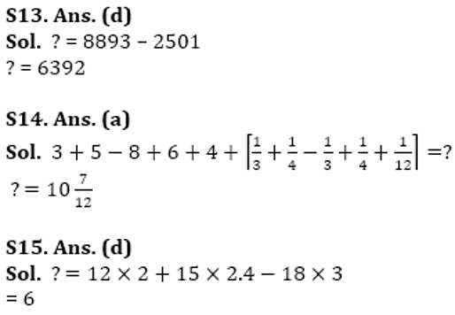 SBI Clerk Prelims Quant Daily Mock: 12th February 2020_13.1