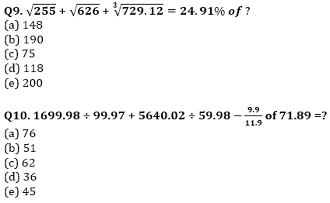 SBI Clerk Prelims Quant Daily Mock: 17th February 2020_8.1