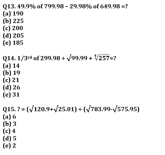 SBI Clerk Prelims Quant Daily Mock: 17th February 2020_10.1