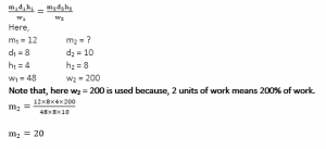 Time and Work Formulas- Concept and Questions with Example_4.1