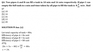 Time and Work Formulas- Concept and Questions with Example_8.1