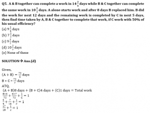 Time and Work Formulas- Concept and Questions with Example_9.1