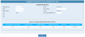 SSC CGL Marks 2019 Out: Check CGL टियर-1 स्कोरकार्ड | Latest Hindi Banking jobs_3.1