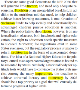 The Hindu Editorial Vocabulary- A long Road| 31 July_5.1