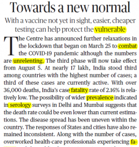 The Hindu Editorial Vocabulary- Towards a new normal | 1 August_3.1