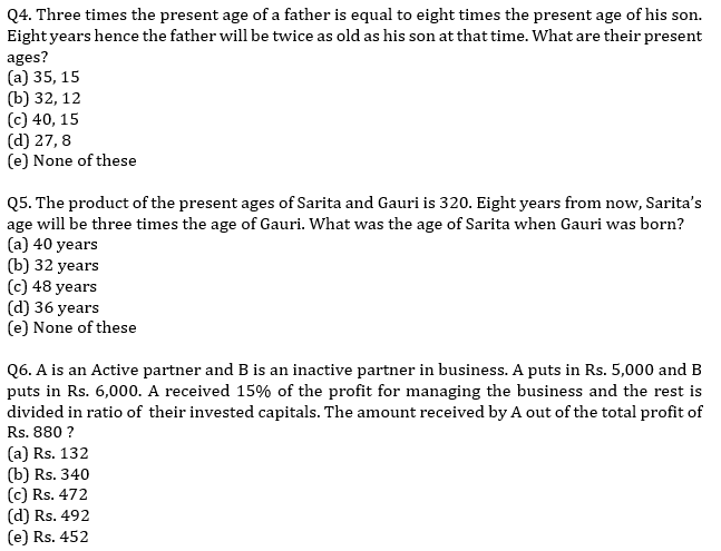 IBPS PO Prelims Quantitative Aptitude Daily Mock:11th August_5.1