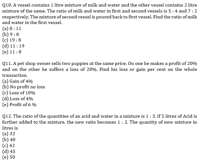 IBPS PO Prelims Quantitative Aptitude Daily Mock:14th August_8.1