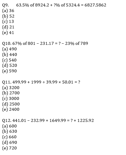 IBPS PO Prelims Quantitative Aptitude Daily Mock:17th August_6.1