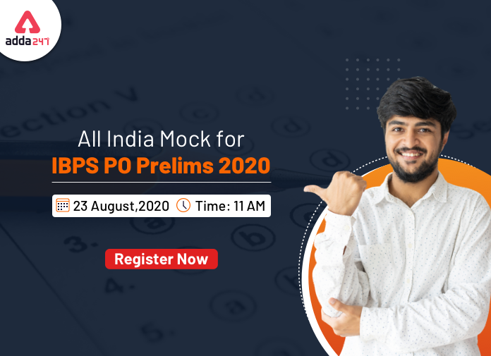 All India Mock For IBPS PO Prelims 2020- 23 अगस्त : अभी रजिस्टर करें! | Latest Hindi Banking jobs_2.1