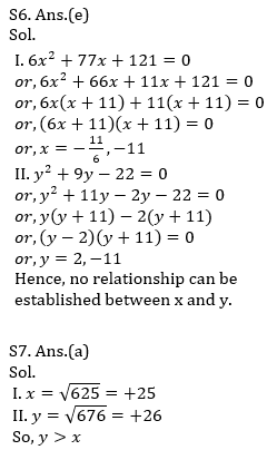 IBPS PO Prelims Quantitative Aptitude Mini Mock 2- Quadratic Inequalities_11.1