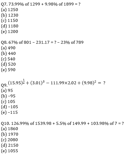 IBPS PO Prelims Quantitative Aptitude Mini Mock 6- Practice Set |_6.1