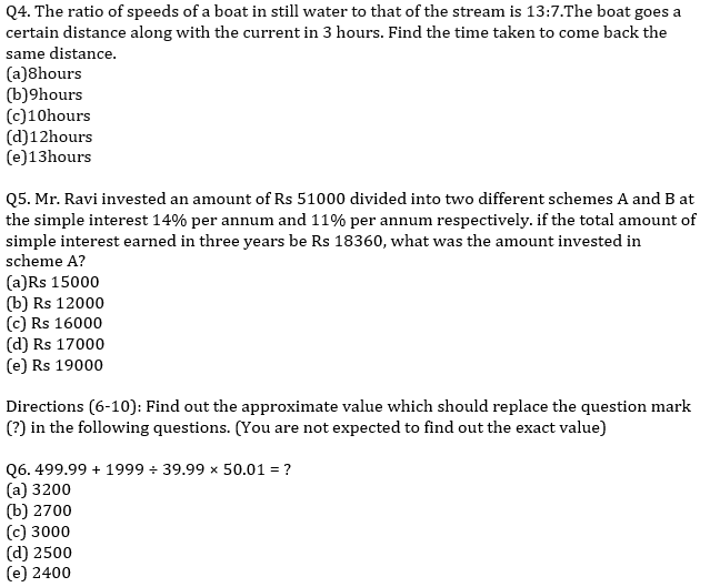 IBPS PO Prelims Quantitative Aptitude Mini Mock 6- Practice Set |_5.1