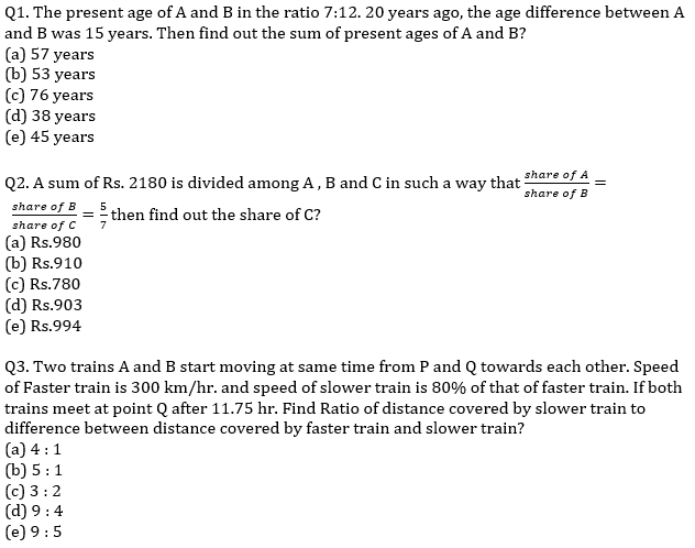 IBPS PO Prelims Quantitative Aptitude Mini Mock 6- Practice Set |_4.1