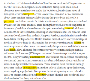 The Hindu Editorial Vocabulary- Women, Uninterrupted | 24th August_4.1