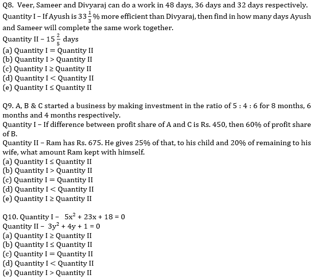 IBPS PO Prelims Quantitative Aptitude Mini Mock 10- Quantity Based |_7.1