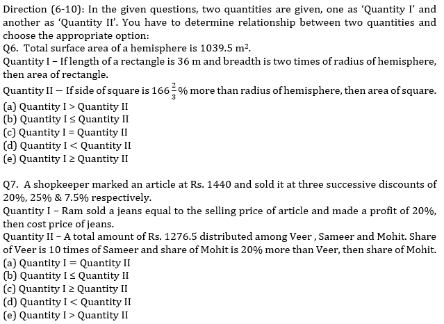 IBPS PO Prelims Quantitative Aptitude Mini Mock 10- Quantity Based |_6.1