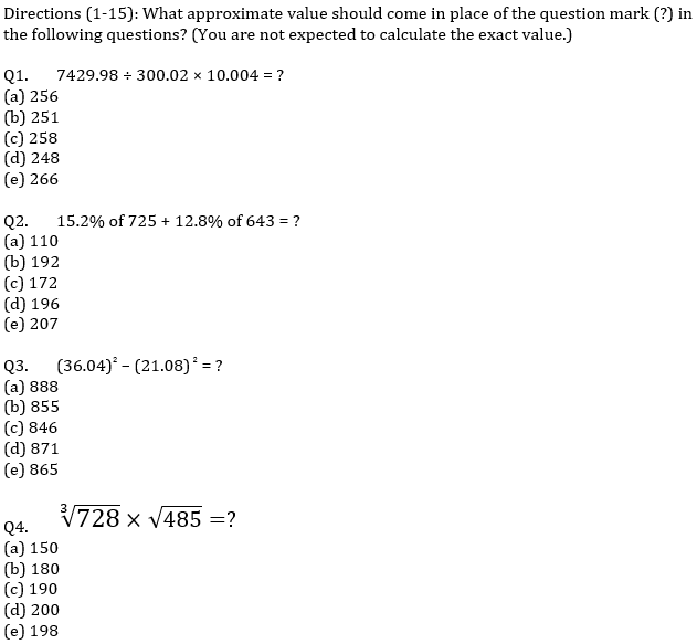 IBPS PO Prelims Quantitative Aptitude Mini Mock 11- Approximation |_4.1