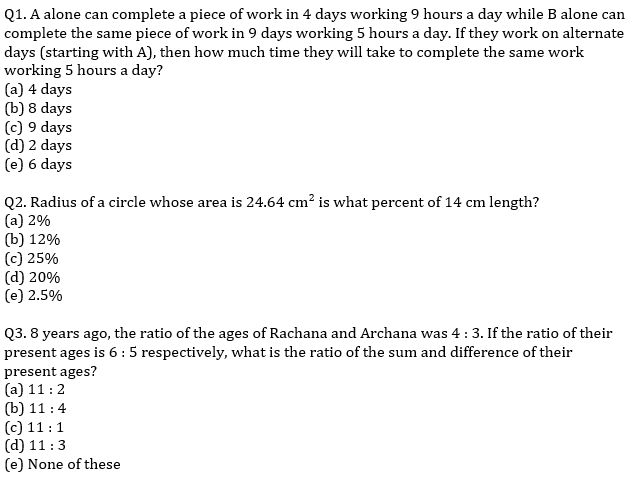 IBPS PO Prelims Quantitative Aptitude Mini Mock 12- Practice Set |_3.1