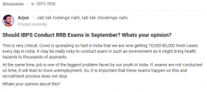 Should IBPS Conduct RRB 2020 Exams In September? Whats Your Opinion?_3.1