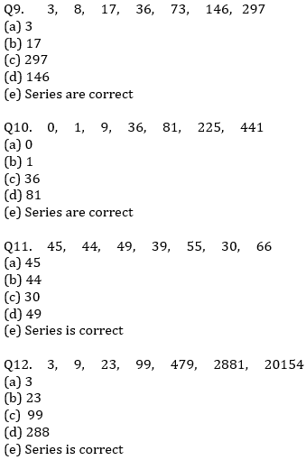 IBPS PO Prelims Quantitative Aptitude Mini Mock 14- Wrong Series |_5.1