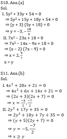 IBPS PO Prelims Quantitative Aptitude Mini Mock 16- Quadratic Inequalities |_12.1