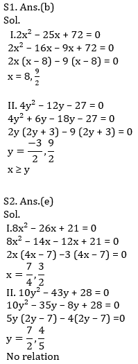 IBPS PO Prelims Quantitative Aptitude Mini Mock 16- Quadratic Inequalities |_8.1