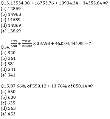 IBPS RRB Prelims Quantitative Aptitude Mini Mock 5- Approximation |_6.1