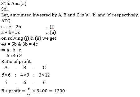 IBPS PO Prelims Quantitative Aptitude Mini Mock 23- Mensuration, Profit & Loss and Partnership |_16.1