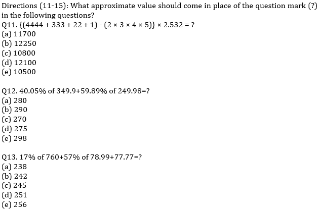 IBPS RRB Prelims Quantitative Aptitude Mini Mock 11- Quadratic Inequalities and Approximation |_6.1