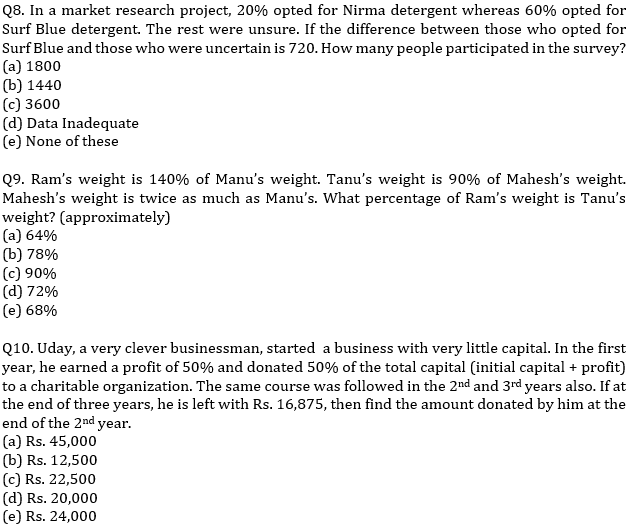 IBPS PO Prelims Quantitative Aptitude Mini Mock 30- Average, Ages and Number System |_5.1