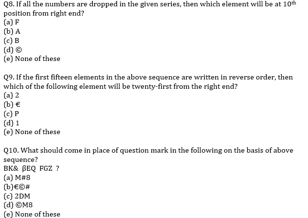 IBPS RRB Prelims Reasoning Ability Mini Mock 13- Puzzle, Alphanumeric series & Inequalities |_6.1