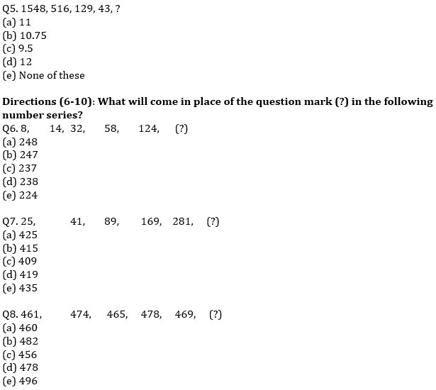 IBPS RRB Prelims Quantitative Aptitude Mini Mock 14- Missing Series and Approximation |_5.1