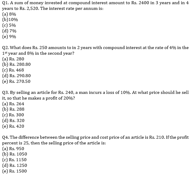 IBPS PO Prelims Quantitative Aptitude Mini Mock 33- Practice Set |_3.1