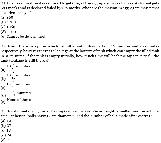 IBPS PO Prelims Quantitative Aptitude Mini Mock 39- Word Problem |_3.1