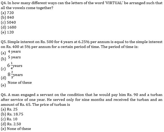 IBPS PO Prelims Quantitative Aptitude Mini Mock 39- Word Problem |_4.1