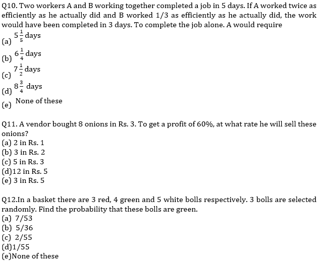 IBPS PO Prelims Quantitative Aptitude Mini Mock 39- Word Problem |_6.1