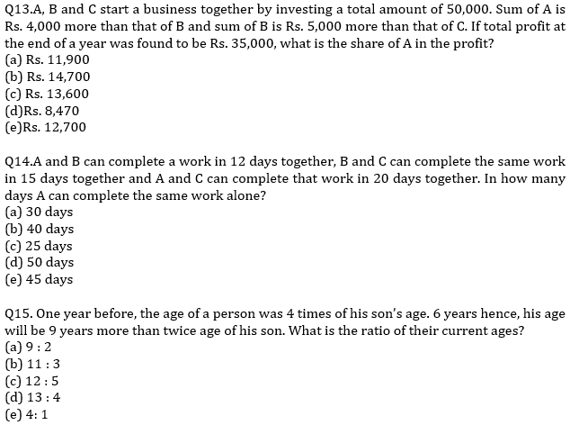 IBPS PO Prelims Quantitative Aptitude Mini Mock 39- Word Problem |_7.1