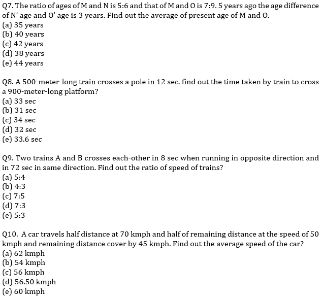 IBPS PO Prelims Quantitative Aptitude Mini Mock 40- Practice Set |_6.1