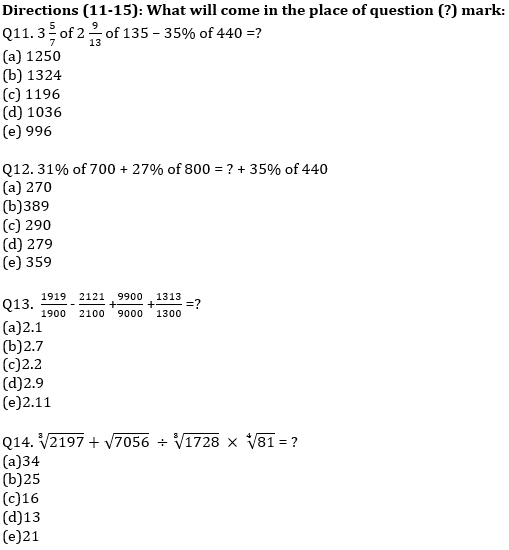 IBPS PO Prelims Quantitative Aptitude Mini Mock 40- Practice Set |_7.1