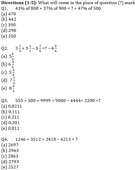 IBPS PO Prelims Quantitative Aptitude Mini Mock 41- Practice Set |_3.1